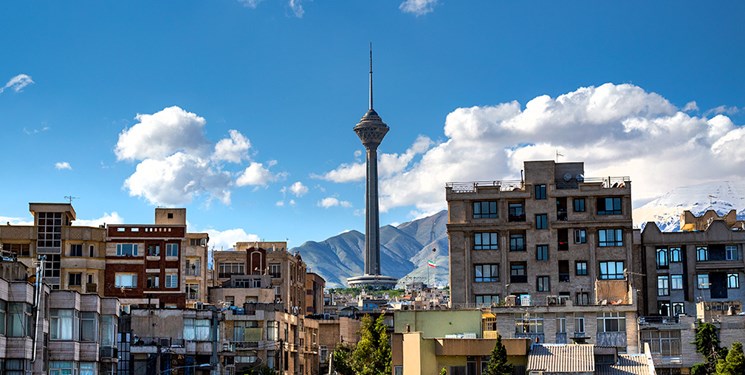 کیفیت هوای تهران قابل قبول است/دمای هوای پایتخت