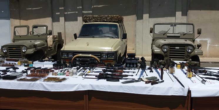 ضربه وزارت اطلاعات به باند بزرگ قاچاق سلاح و مهمات در استان البرز + فیلم