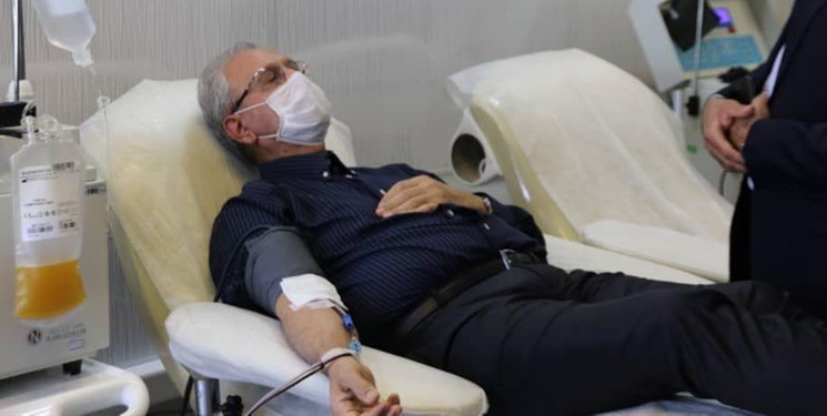 سخنگوی دولت پلاسمای خون خود را اهدا کرد
