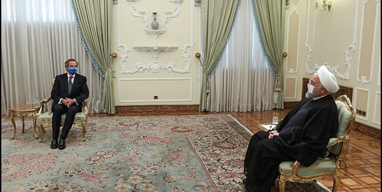 روحانی: آژانس مسئولیت مهمی درباره برجام دارد/ ضرورت حفظ برجام را برای جهان بیان کنید