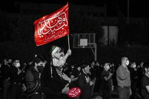 فریاد "لبیک یا حسین" در شب عاشورا نریمانی فدائیان حسین