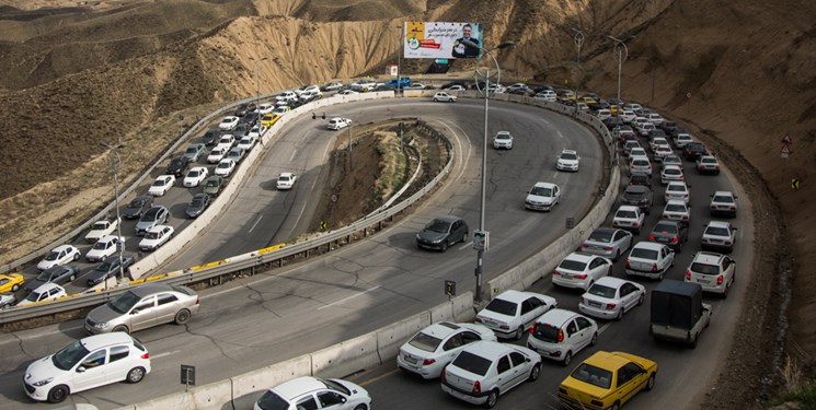 ترافیک نیمه‌سنگین در هراز/ انسداد آزادراه کرج-قزوین از ساعت 23 امروز