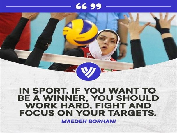 از عشق به فوتبال تا کاپیتانی والیبال بانوان ایران