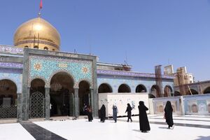 بازگشایی ورودی ضریح حرم حضرت زینب (س) پس از ۴۰ روز +عکس بازگشایی حرم حضرت زینب (س)