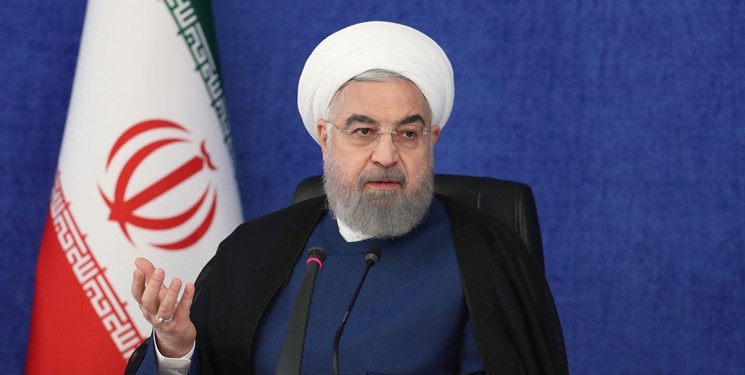 روحانی: آمریکایی‌ها تلاش می کنند راه‌های اصلی منطقه از ایران عبور نکند/در زمینه ترانزیت و ریل کار بزرگی انجام داده‌ایم