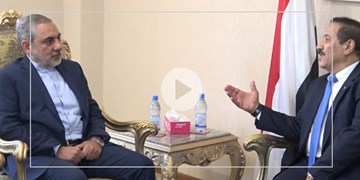 مراسم تسلیم استوارنامه سفیر ایران در  یمن