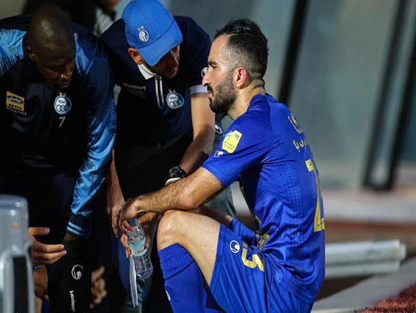 فکری نمی‌تواند روی داریوش حساب کند/ آقای همیشه مصدوم دیدار با مس را از دست داد