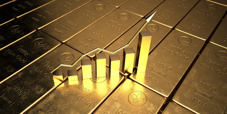 قیمت طلا به بالاترین رقم یک هفته گذشته رسید