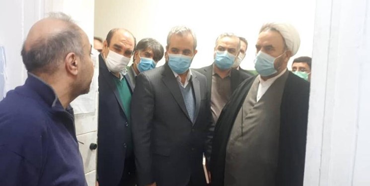 بازدید رییس محاکم عمومی و انقلاب تهران از بازداشتگاه اوین