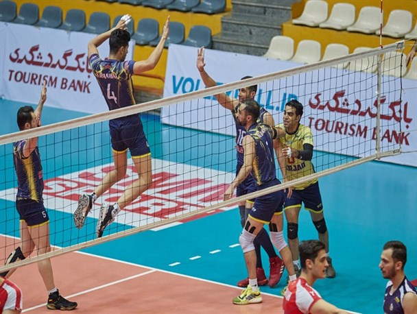 لیگ برتر والیبال| فولاد سیرجان قهرمان نیم فصل شد