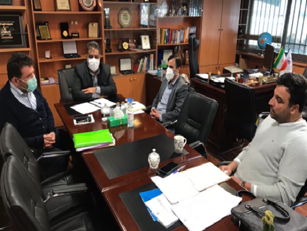 برگزاری نشست رییس فدراسیون دو و میدانی با احسان حدادی