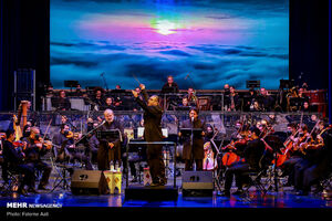 اجرای موسیقی نمایش عاشورایی علمدار