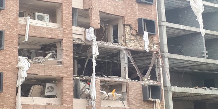 آخرین وضعیت انفجار گاز در اهواز/ تا کنون فوتی گزارش نشده است