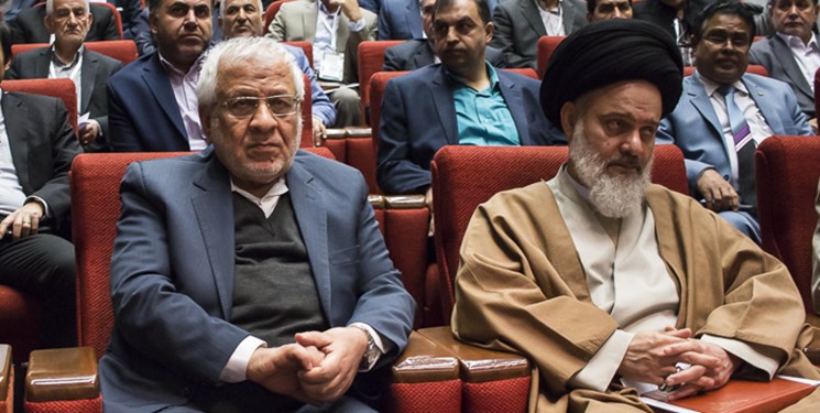 ارائه گزارش فعالیت‌های انتخاباتی حزب موتلفه در دیدار بادامچیان با آیت‌الله حسینی بوشهری