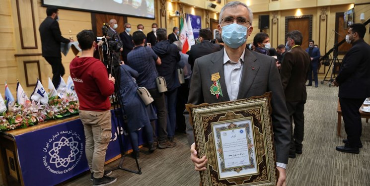 مدال افتخار ملی صادرات به ذوب آهن اصفهان رسید