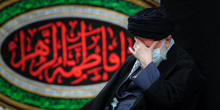 دومین شب مراسم عزاداری حضرت  زهرا (س) در حضور رهبر انقلاب