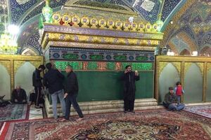 فیلمی از حرم حضرت رقیه (س) در ایام وفات ام البنین (س)