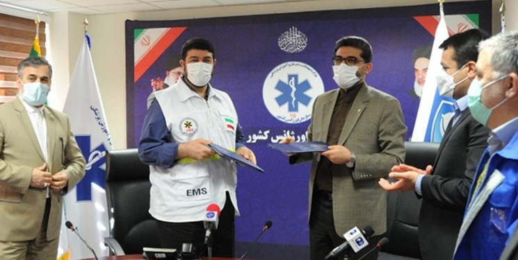 قرارداد تولید و تحویل ۲۰ دستگاه اتوبوس آمبولانس