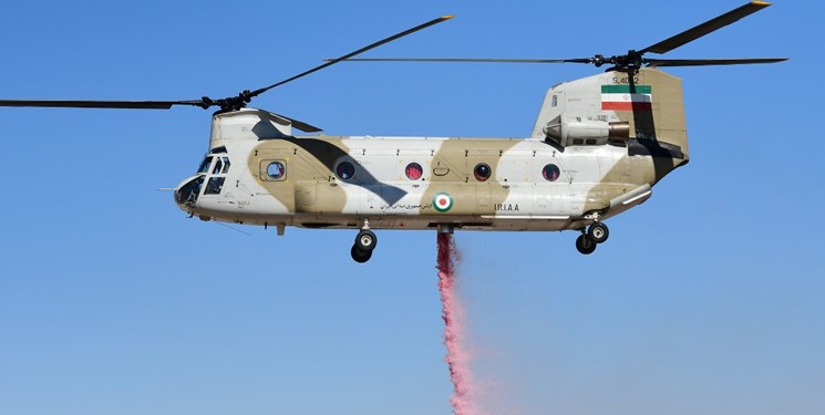 الحاق بالگردهای شینوک سوخترسان و آتشنشان به ناوگان پروازی هوانیروز