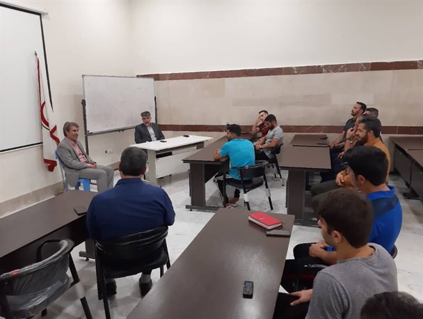 دیدار صمیمی رئیس سازمان بسیج ورزشکاران کشور با اعضا تیم های ملی ژیمناستیک هنری و ایروبیک ژیمناستیک