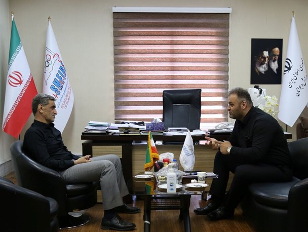 دیدار رئیس پزشکی ورزشی با سرپرست فدراسیون وزنه برداری