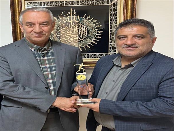 دیدار رییس فدراسیون دو و میدانی با رییس اسبق این فدراسیون