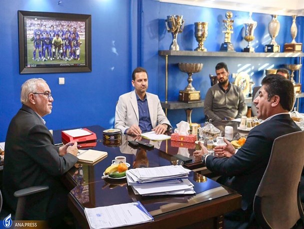 نشست فتح الله زاده با دبیرکل فدراسیون برای صدور مجوز حرفه ای