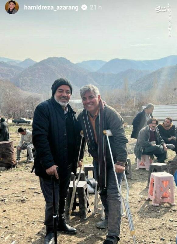 مصدومیت شدید سعید آقاخانی در نون خ +عکس