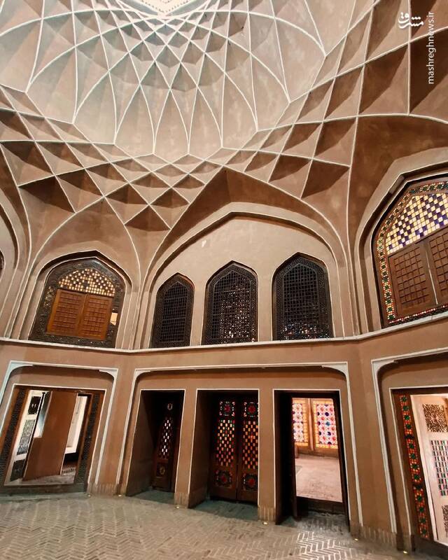 یکی از زیباترین ‌و شاخص‌ترین نمونه‌های باغ ایرانی در دل کویر