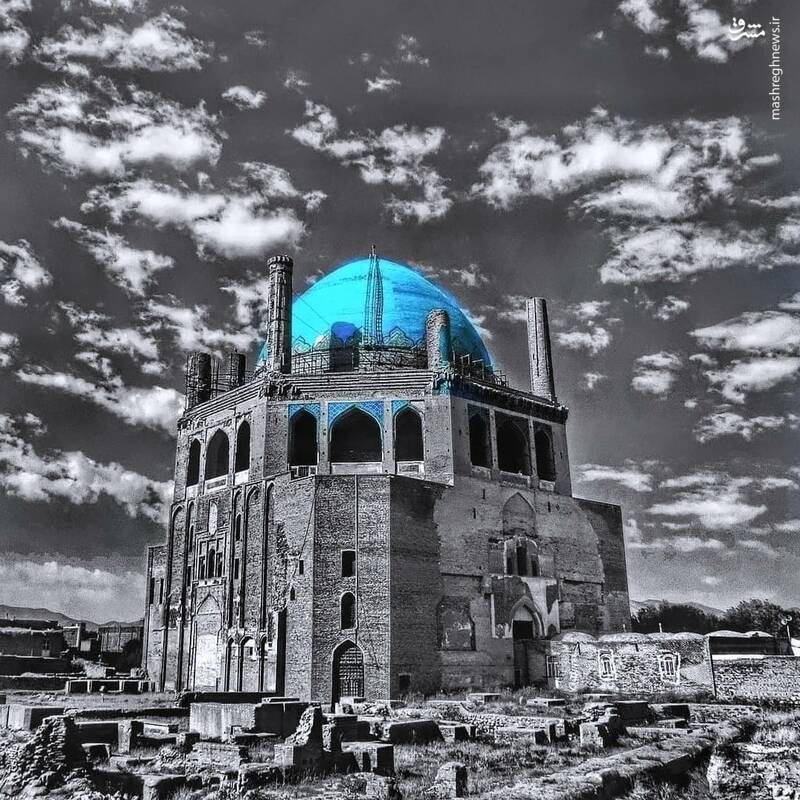 تصویری از بزرگترین گنبد آجری جهان