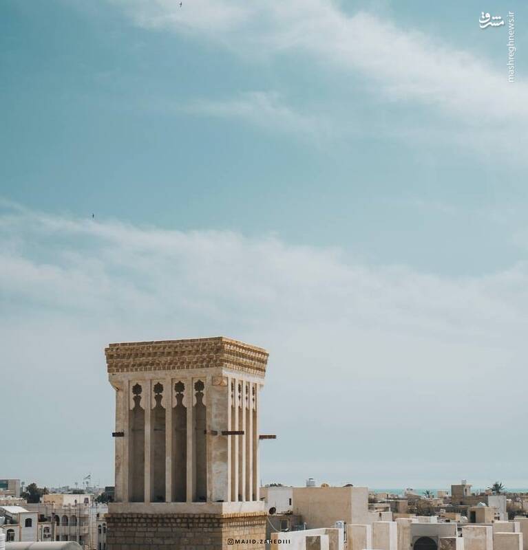 بادگیر، عنصر زیبای معماری ایرانی اما کمیاب در بوشهر