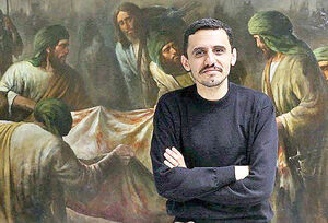 رونمایی از تازه‌ترین تابلوی نقاشی حسن روح‌الامین