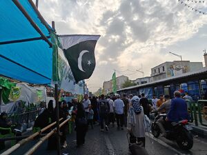 حضور موکب پاکستانی‌ها در جشن عید غدیر